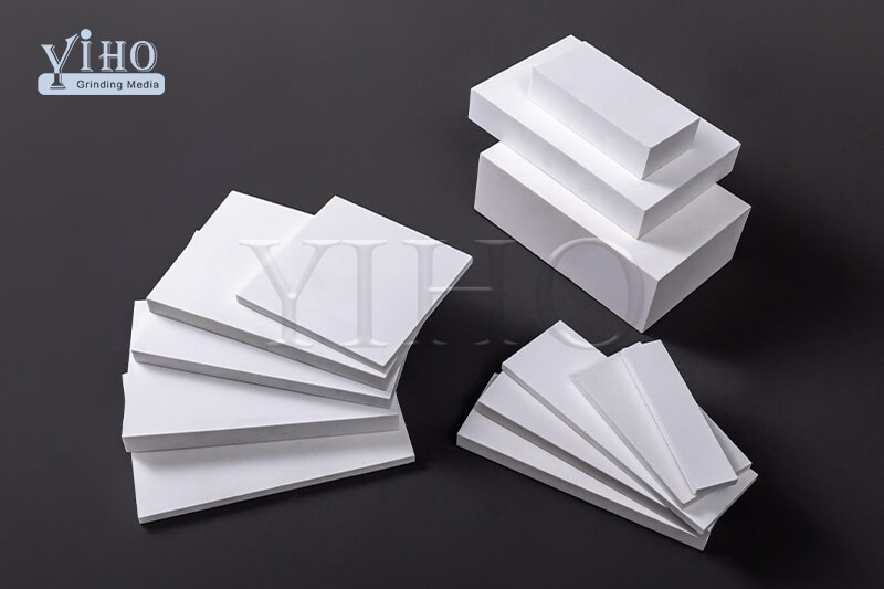 Industrial ceramic wear tiles