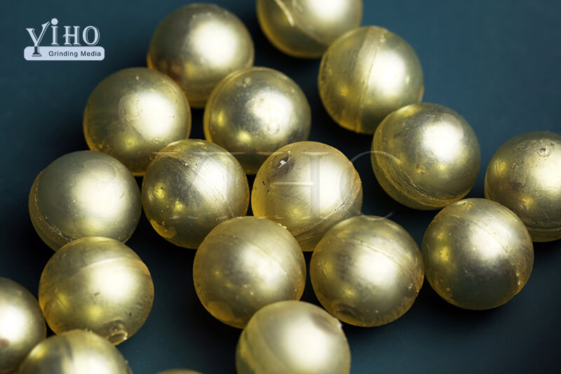 High Density Ball Mill Grinding Media Polyurethane Balls Non Toxic 15mm 20mm 30mm