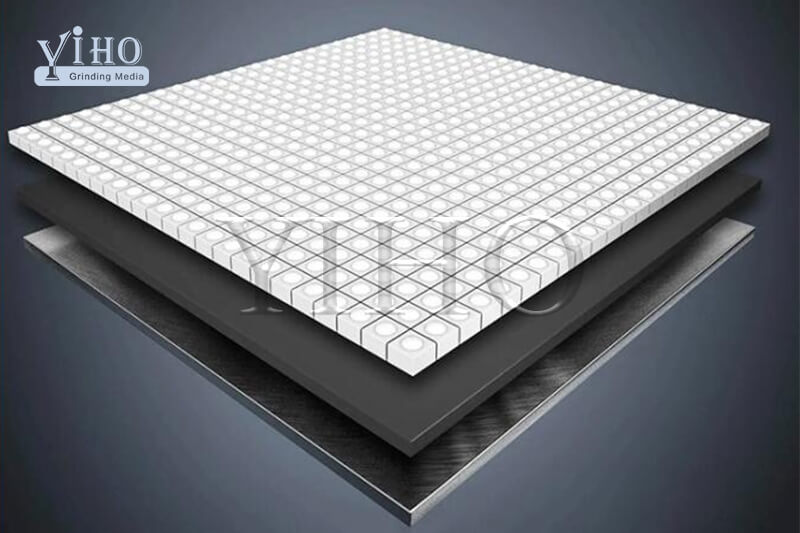 RUBBER-CERAMIC WEAR LINERS