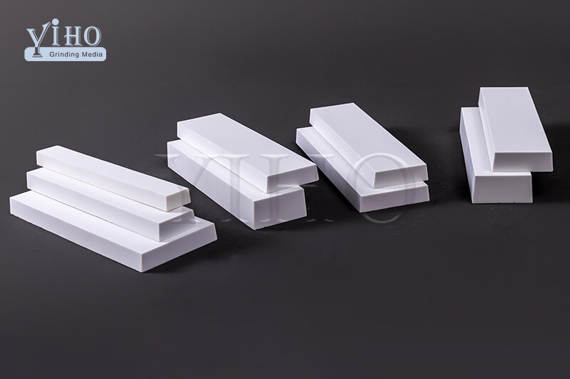 Trapezoidal Tile Alumina Ceramic Pipe Tile Lining
