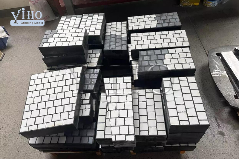 Hybrid Liner Rubberc Ceramic Matrix