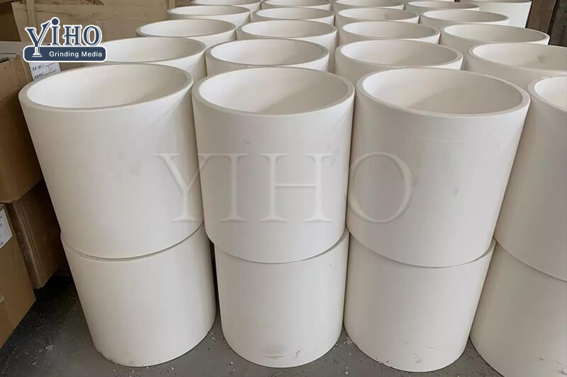 Wear Resistant Cyclone Linings Made from Alumina