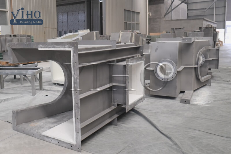 Wear Resistant Cyclone Linings Made from Alumina
