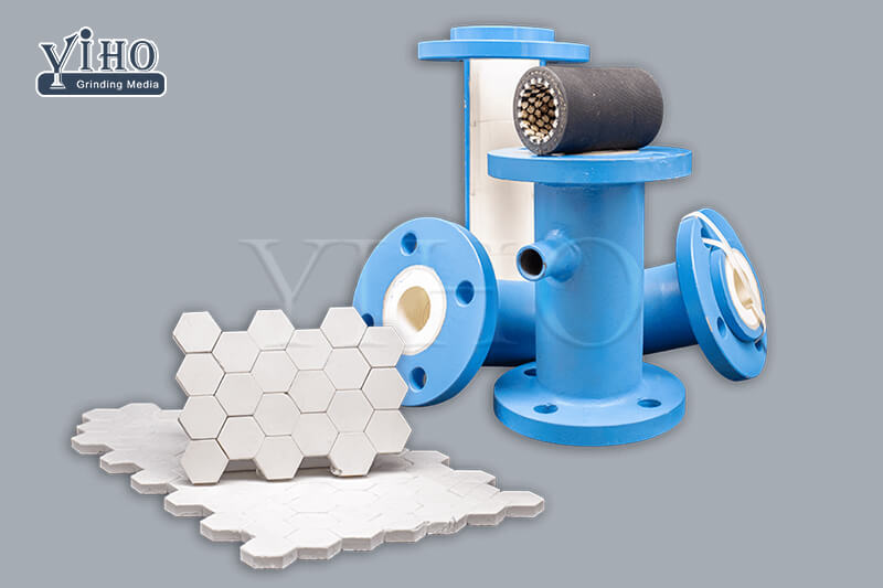 CERAMIC LINED COMPONENTS AND BENDS, Cyclone Feed Distributor